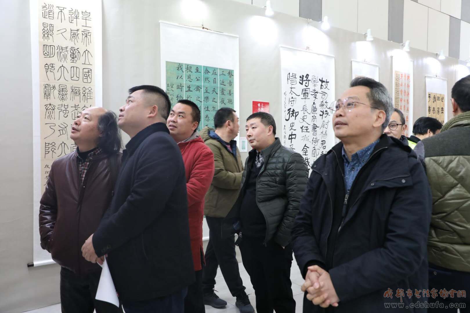 何晓巍出席青白江区首届书法临帖展开幕式插图5